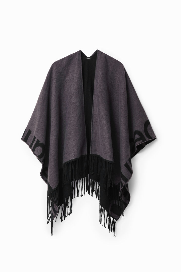 Poncho reversible