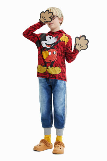 Hooded Mickey Mouse T-shirt | Desigual