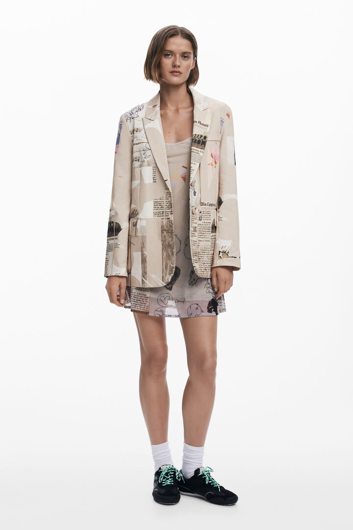 Blazer Collage M. C. Lacroix | Desigual