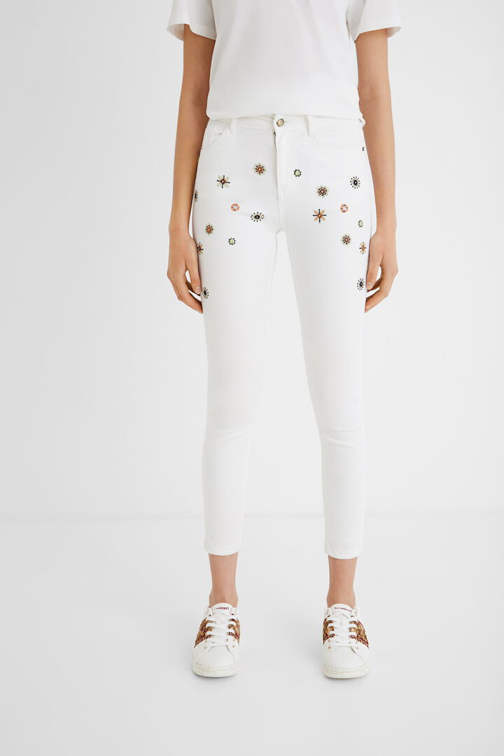 Knöchellange Skinny Jeans | Desigual