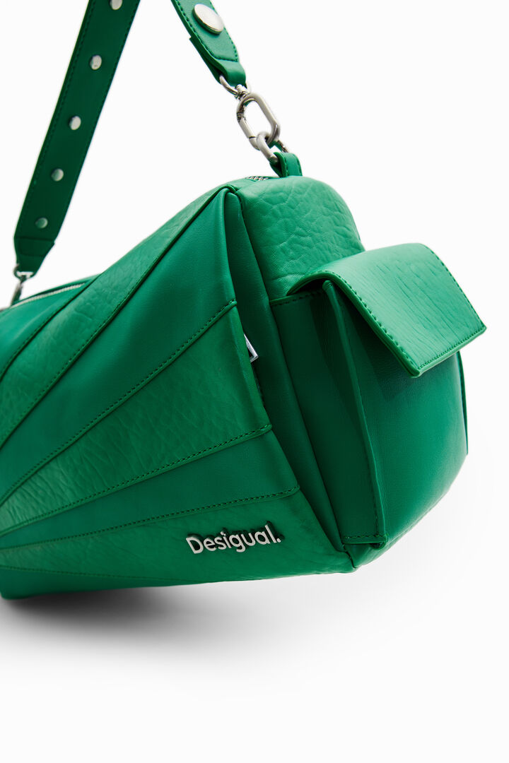 Bolso M patch texturas | Desigual