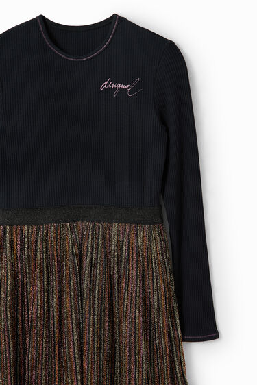 Vestit faldilla lúrex | Desigual