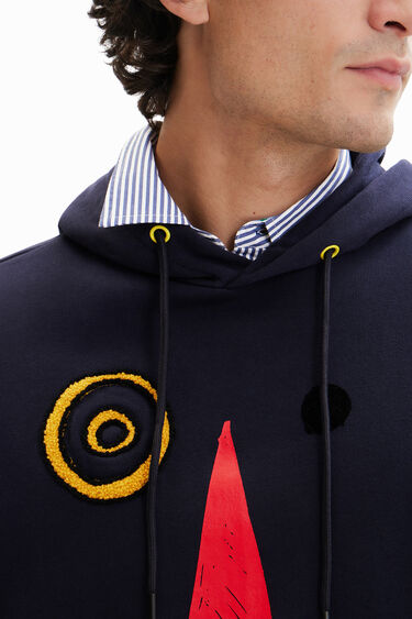 Arty face hoodie | Desigual