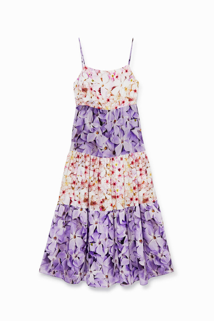 Virágos maxi ruha | Desigual