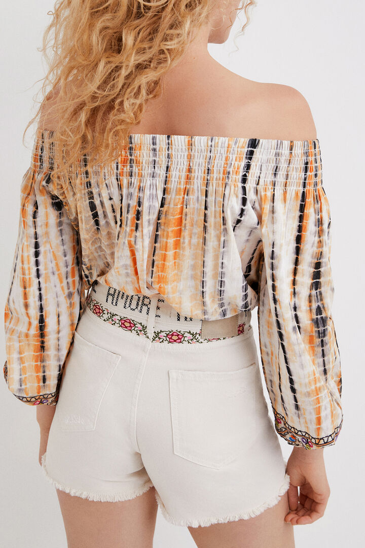 Boat neck blouse | Desigual