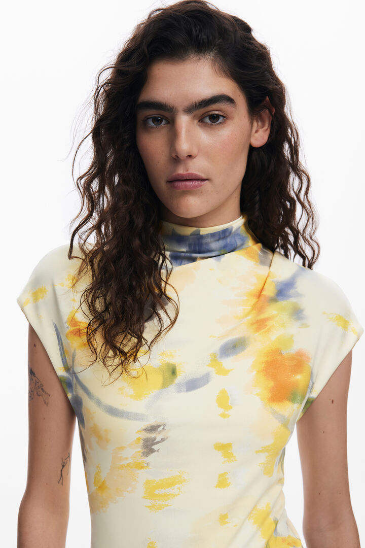 Floral tube dress | Desigual