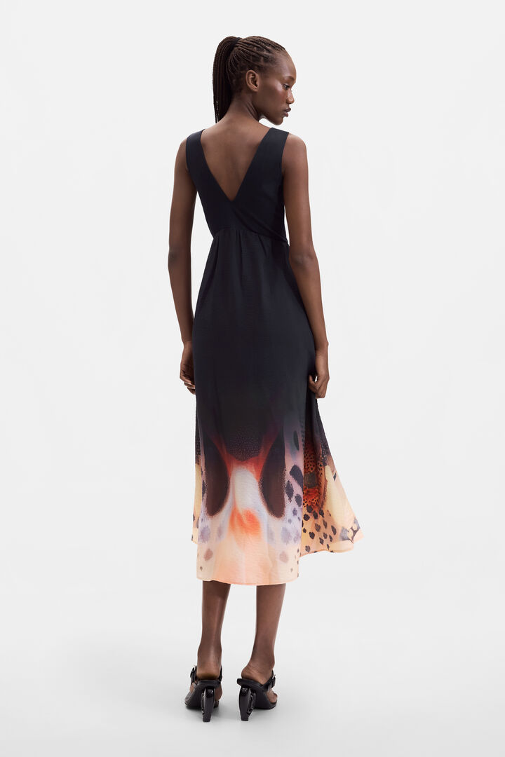 2-in-1 midi dress