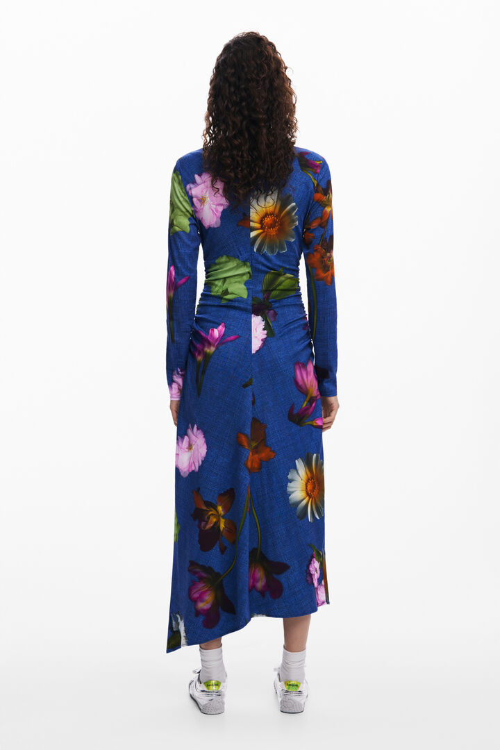 Robe midi asymétrique | Desigual