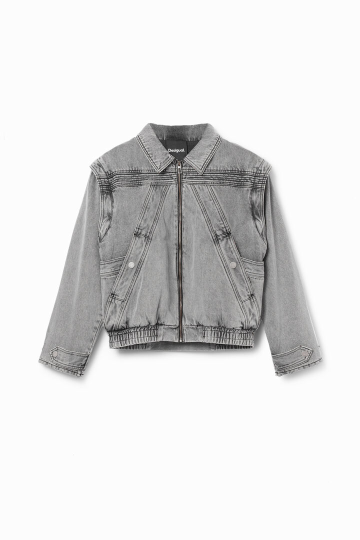 Chaqueta vaquera mangas desmontables | Desigual