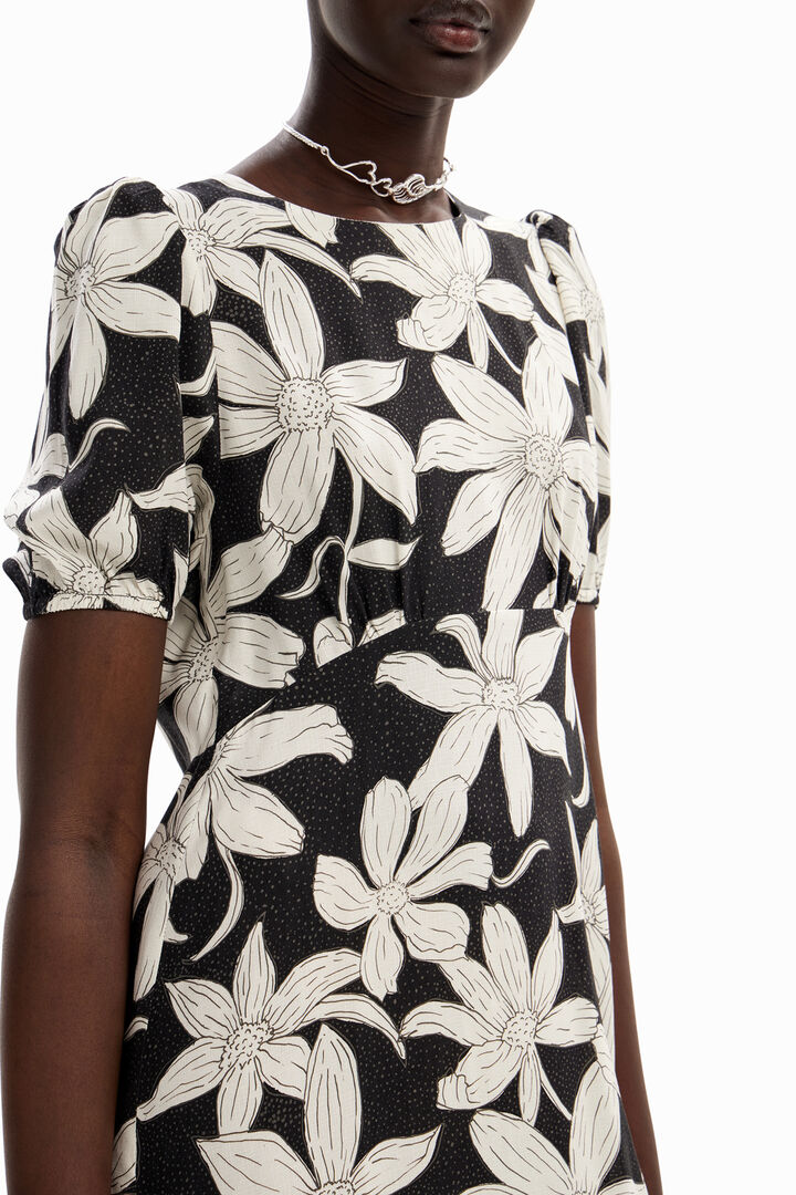 Vestido corto flores | Desigual