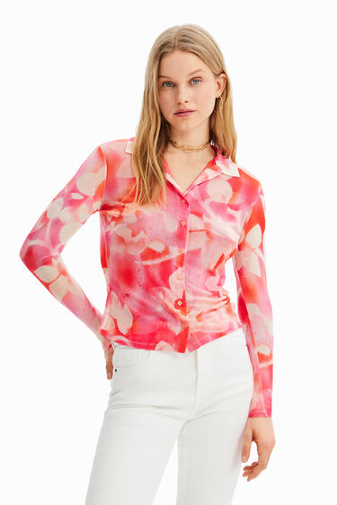 Camisa tul floral | Desigual