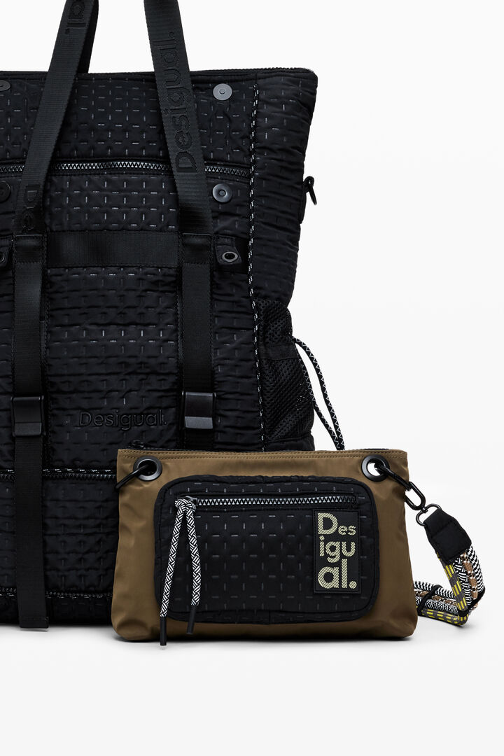 Mochila voyager multiposición grande | Desigual