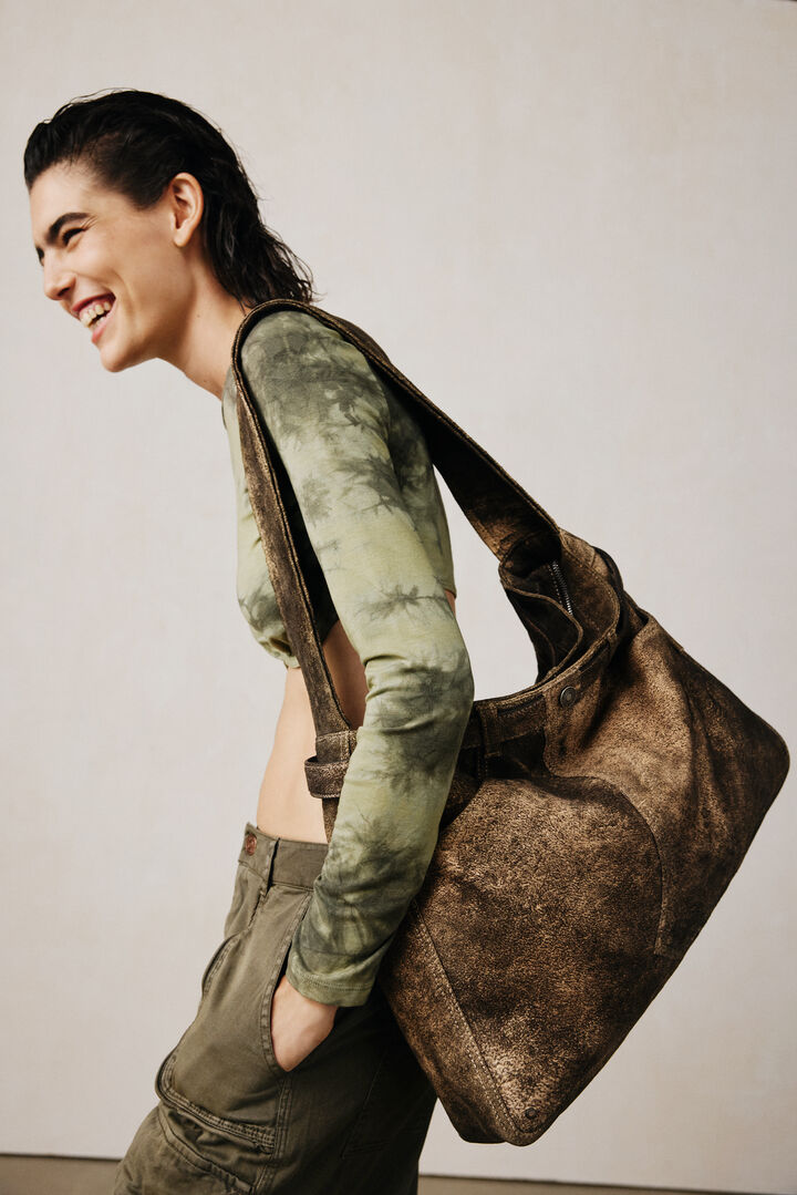 Grand sac en cuir studio | Desigual