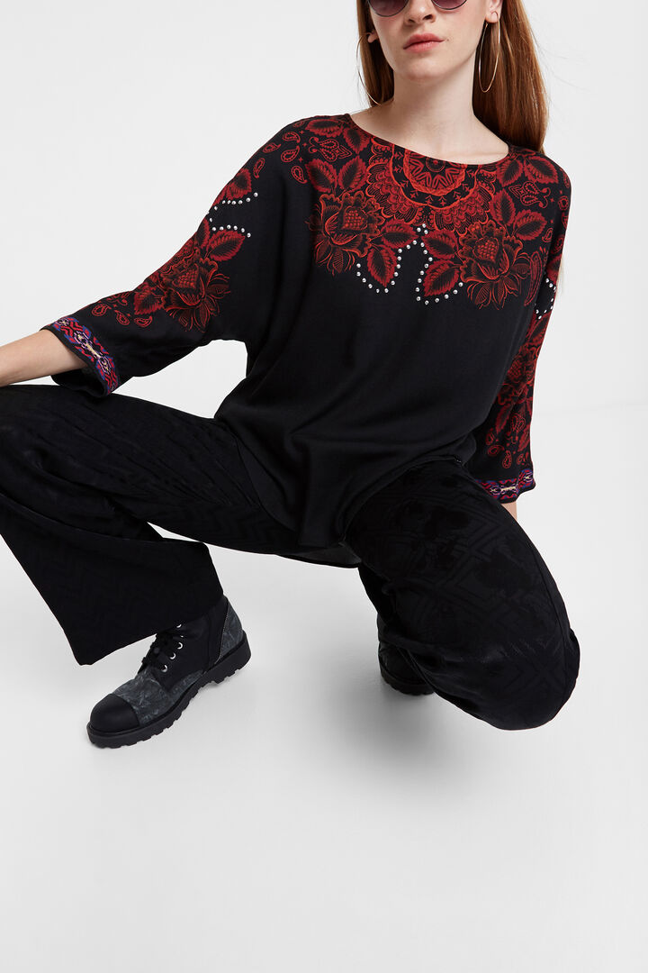 Květinová boho halenka | Desigual