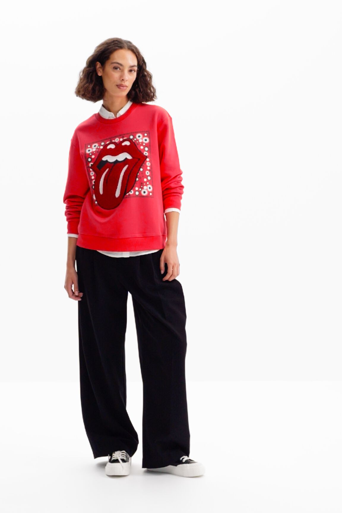 Women s The Rolling Stones sweatshirt I Desigual