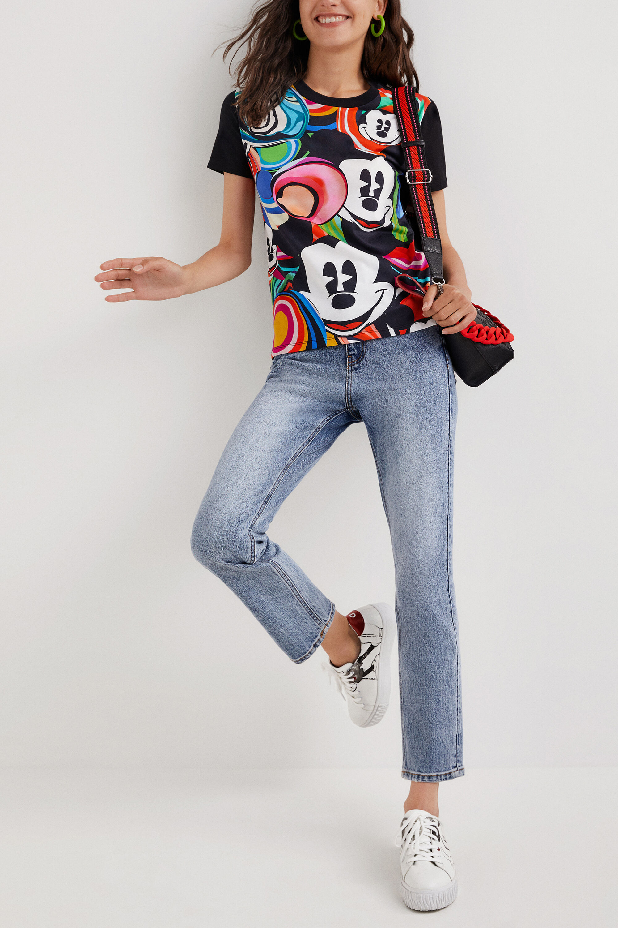T-shirt Mickey Mouse par M. Christian Lacroix | Desigual.com