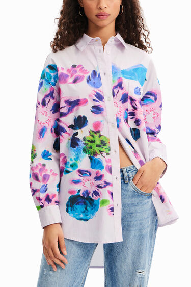 Camicia floreale oversize M. Christian Lacroix | Desigual