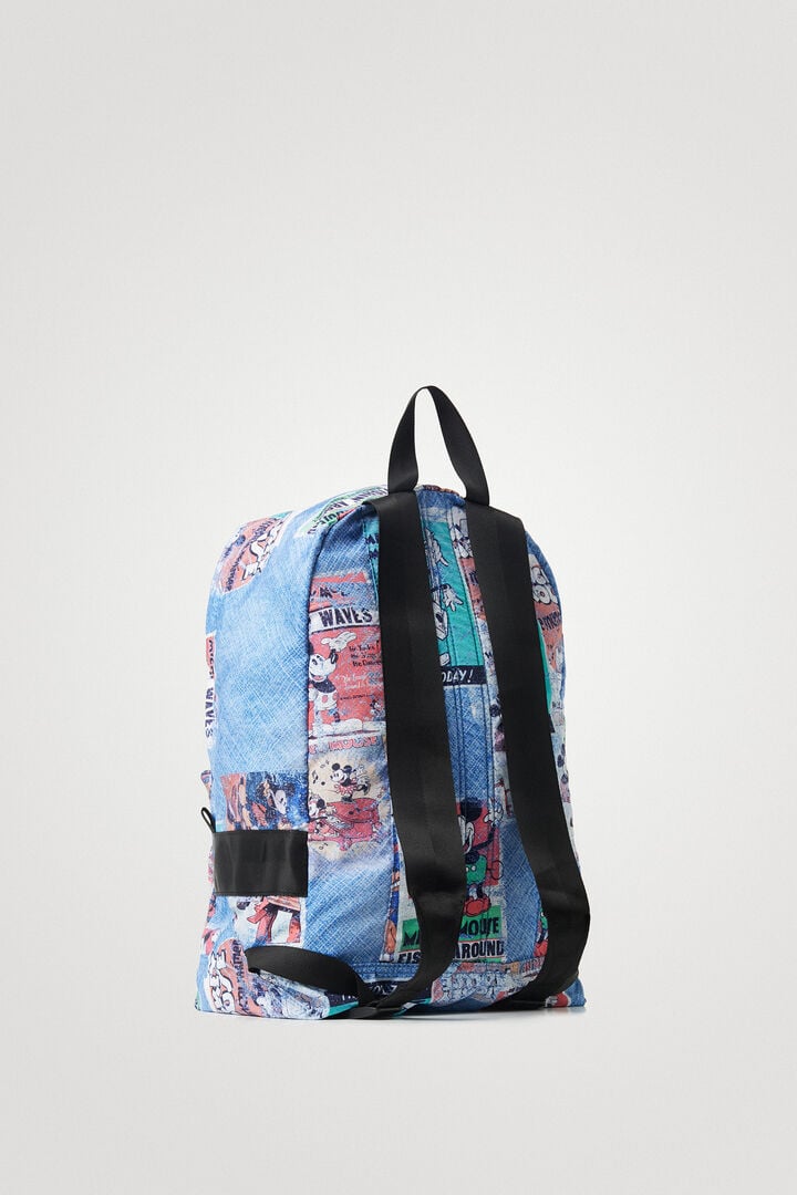 Mochila plegable comic Mickey Mouse | Desigual