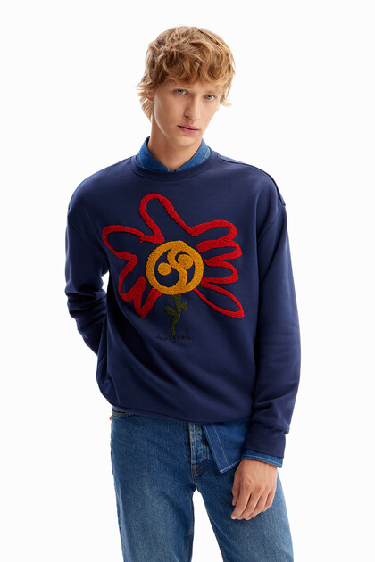 Moon flower sweatshirt