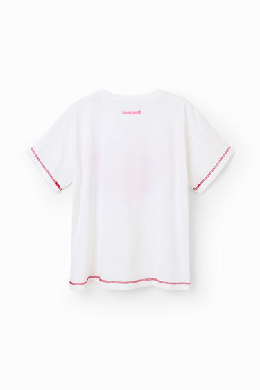 Camiseta Pantera Rosa lentejuelas | Desigual