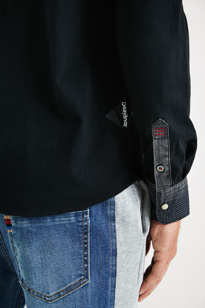 Polo algodón y denim | Desigual