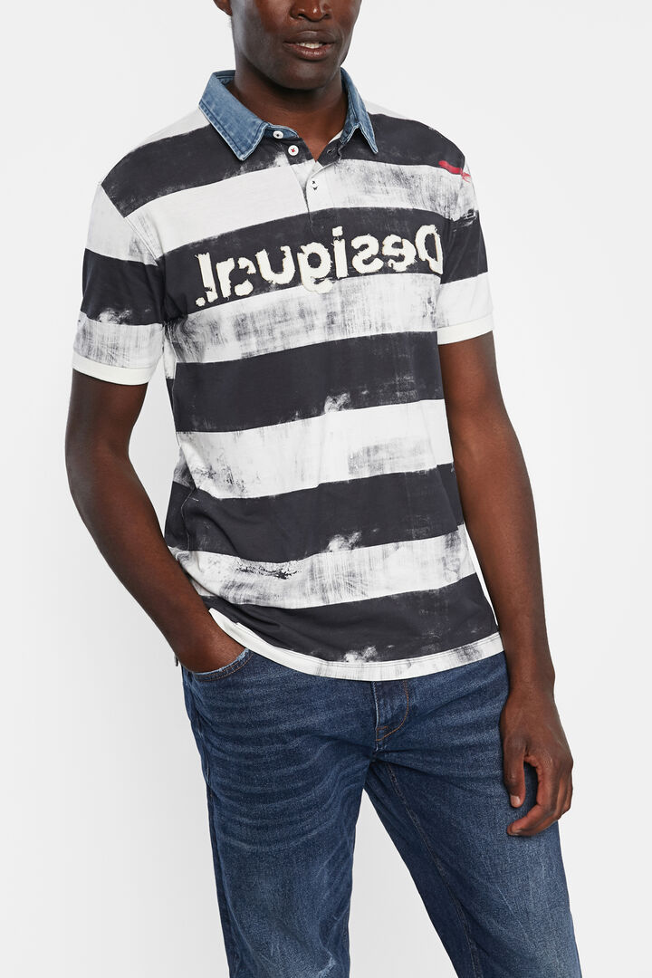 Striped Polo Shirt | Desigual
