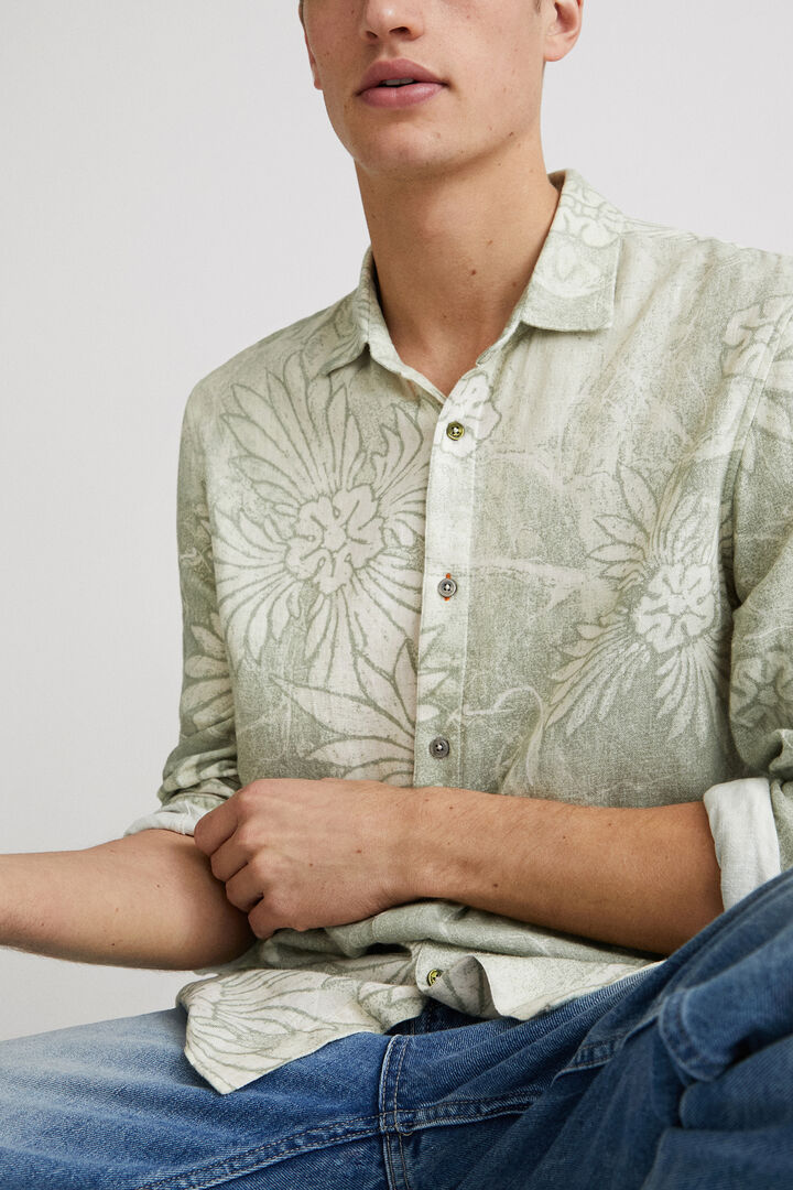 Floral long-sleeve shirt | Desigual