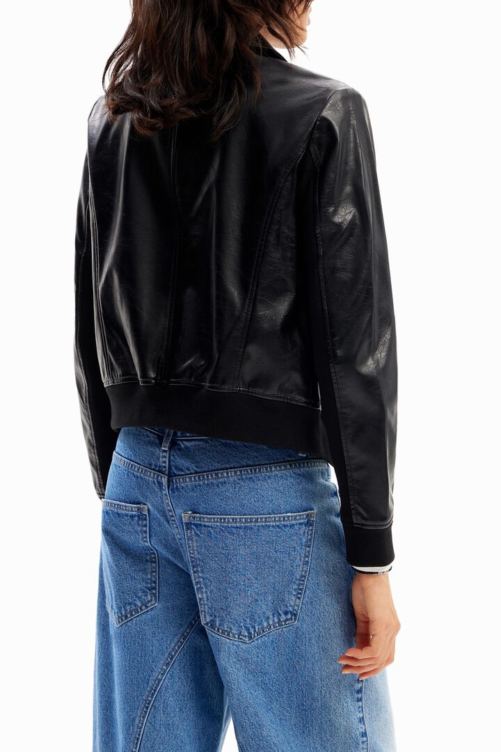 Retro biker jacket | Desigual