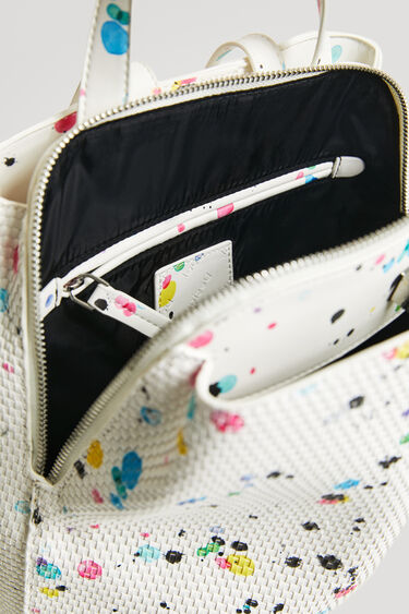 Small braided backpack | Desigual