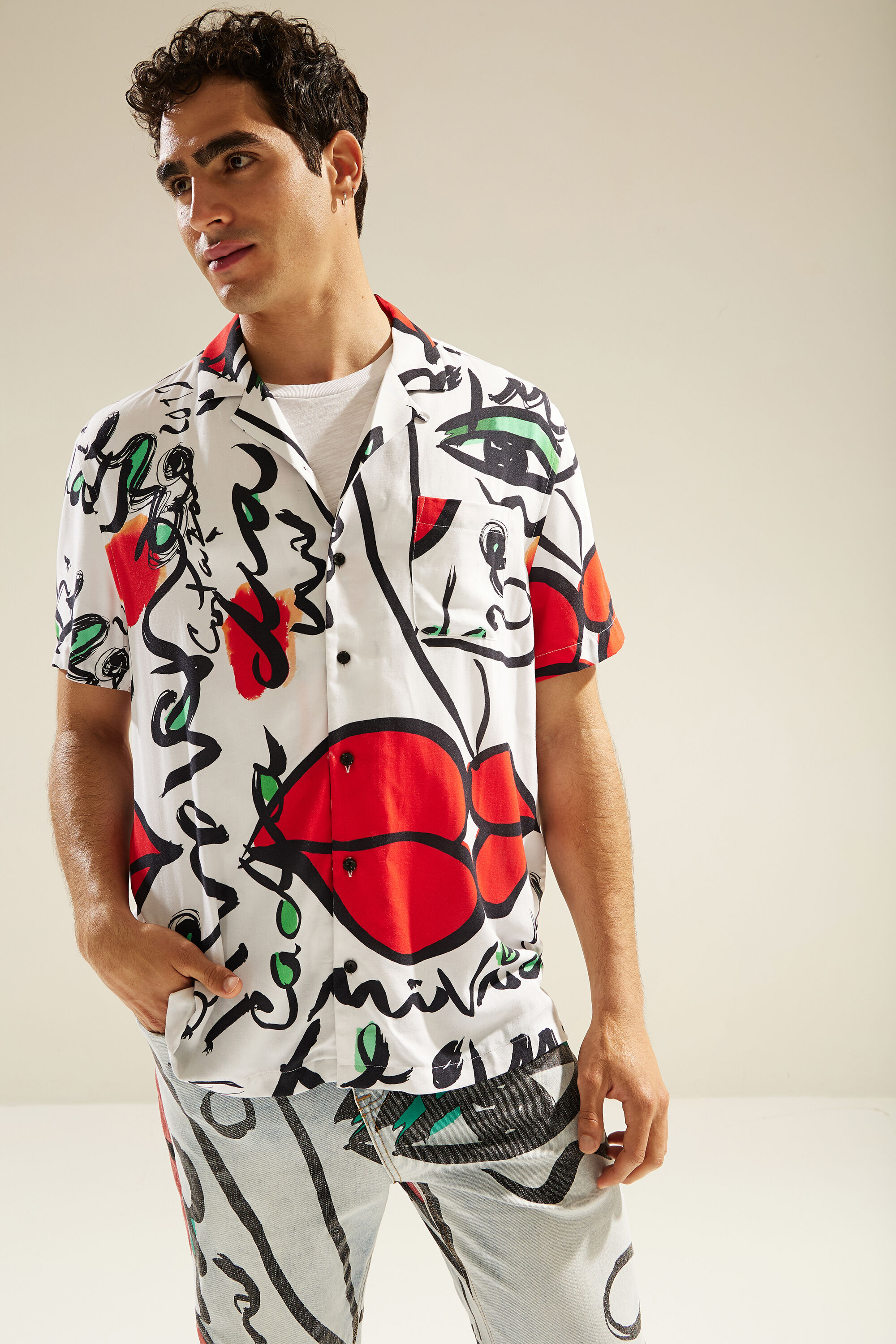 Camisa desigual Clearance