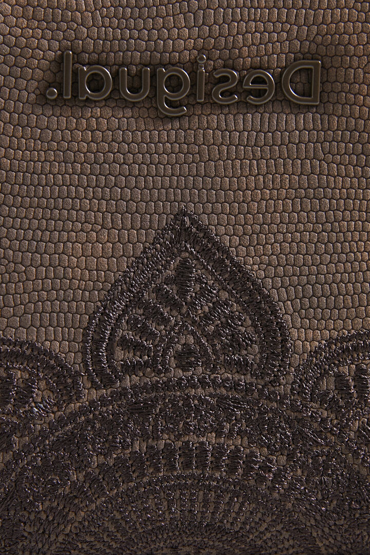 Porte-monnaie façon peau reptile | Desigual