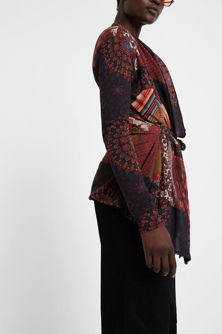 Print open jumper | Desigual