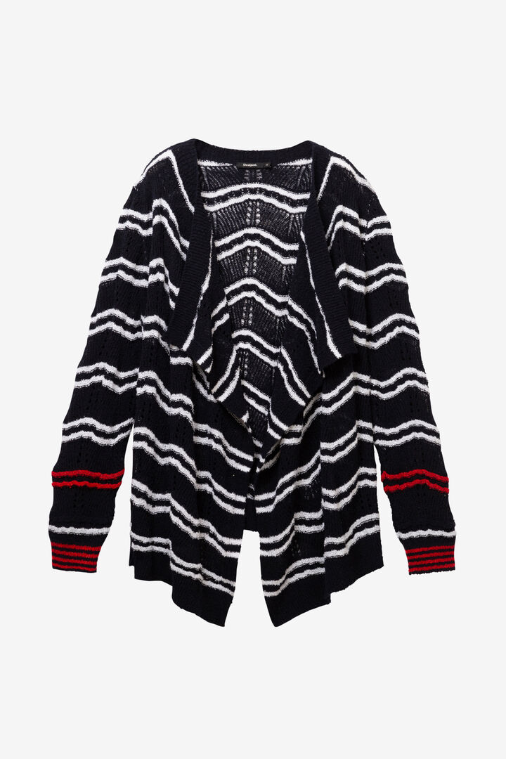Navy Open Cardigan Cashel | Desigual