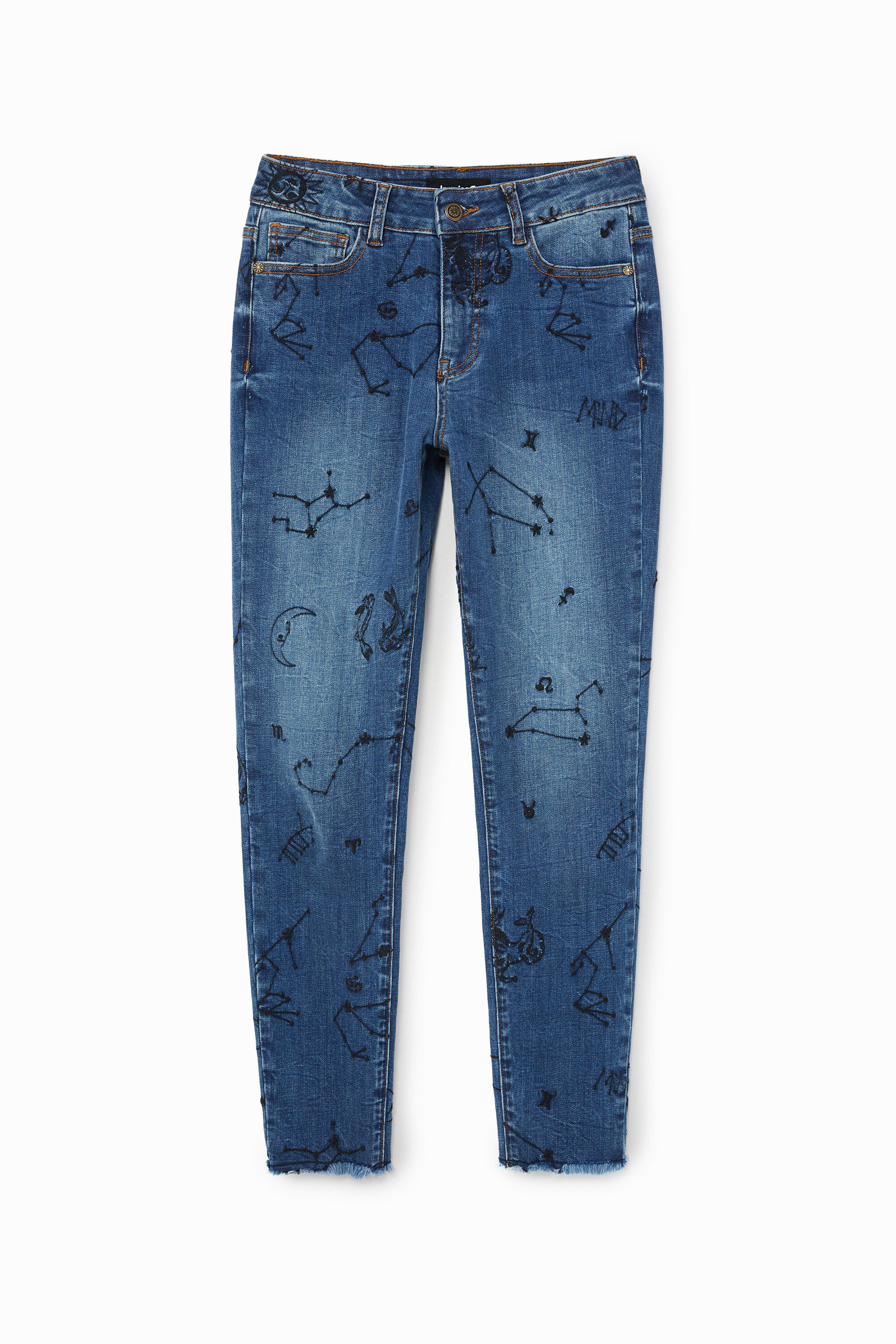 Skinny ankle grazer cosmic jeans
