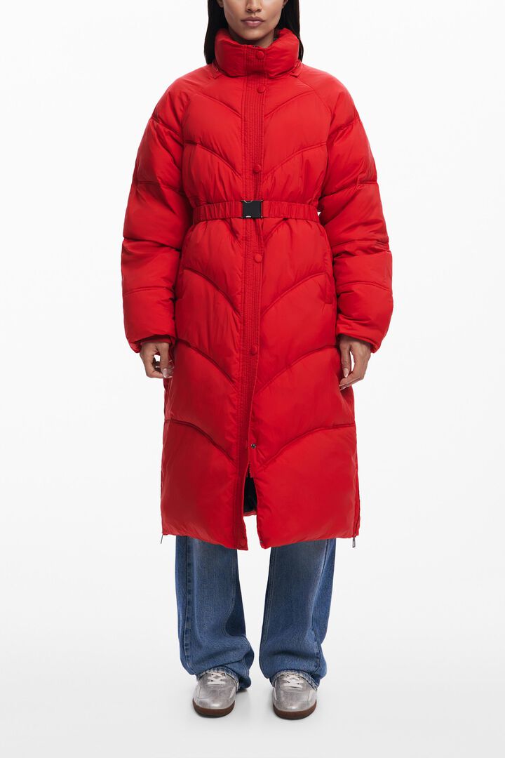 Long padded coat | Desigual