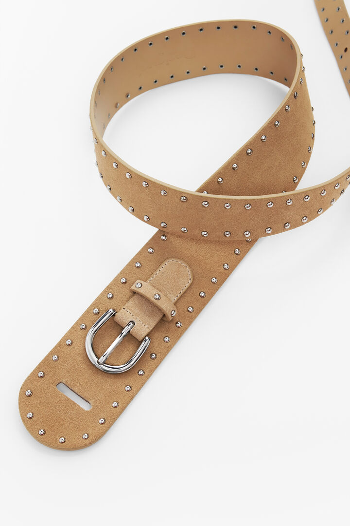 Double leather belt | Desigual