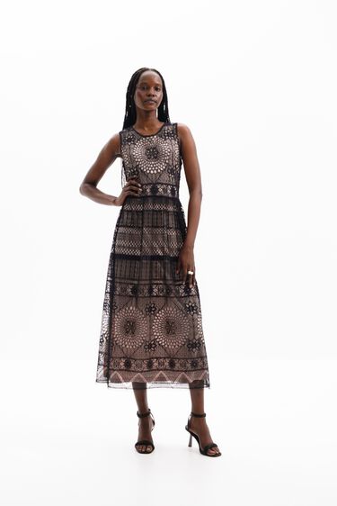 M. Christian Lacroix midi csipkeruha | Desigual