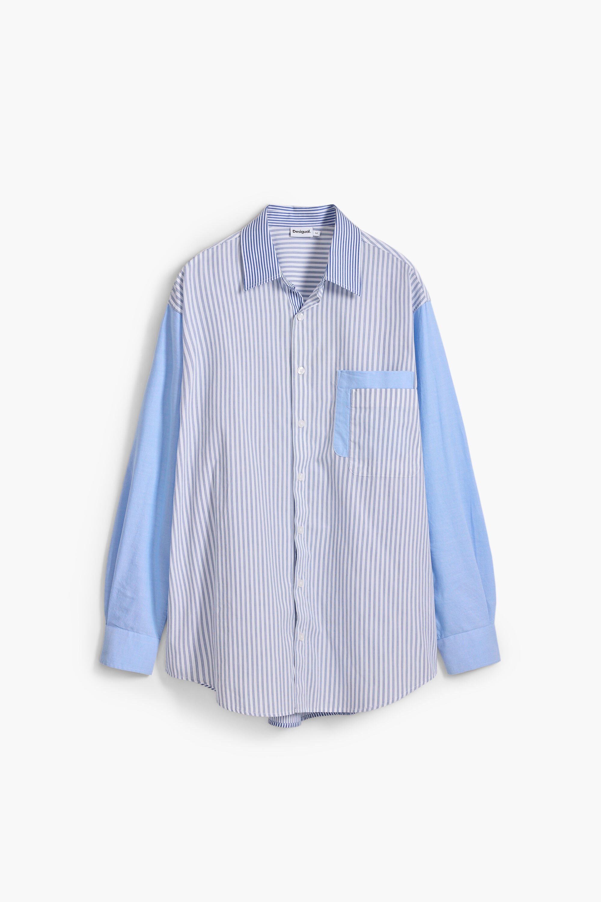 Men's mixed patchwork shirt I Desigual.com