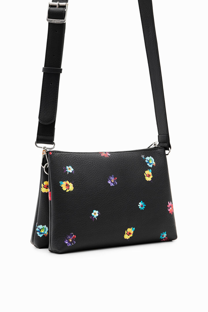 Small floral crossbody bag | Desigual