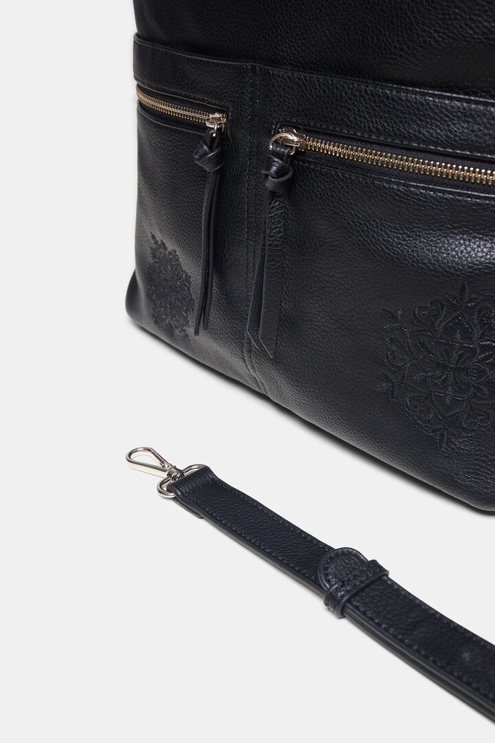 Bolso cuadrado bolsillos planos | Desigual