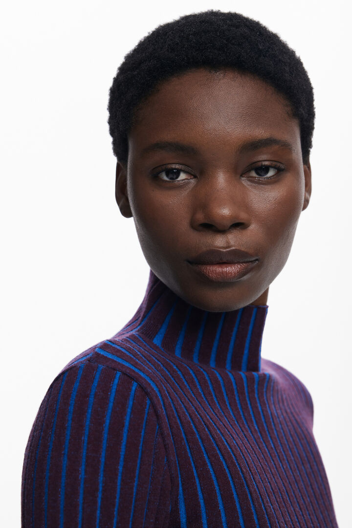 Fitted ribbed sweater | Desigual