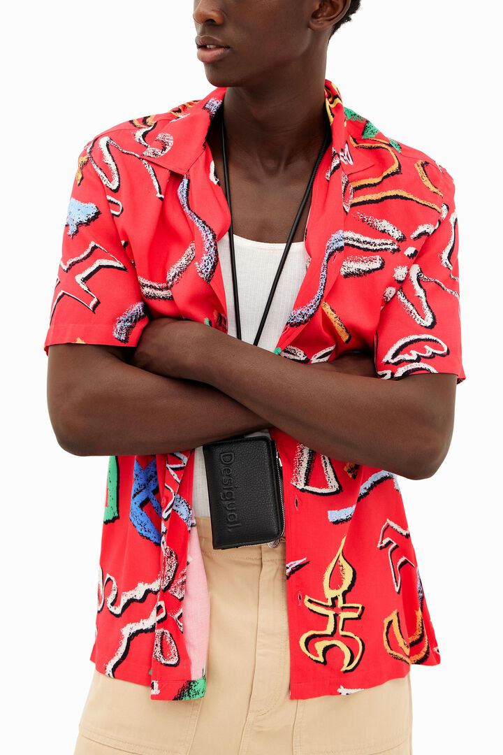 Koszula z motywami artystycznymi | Desigual