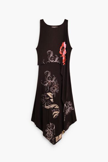 Asymmetric Midi Dress | Desigual