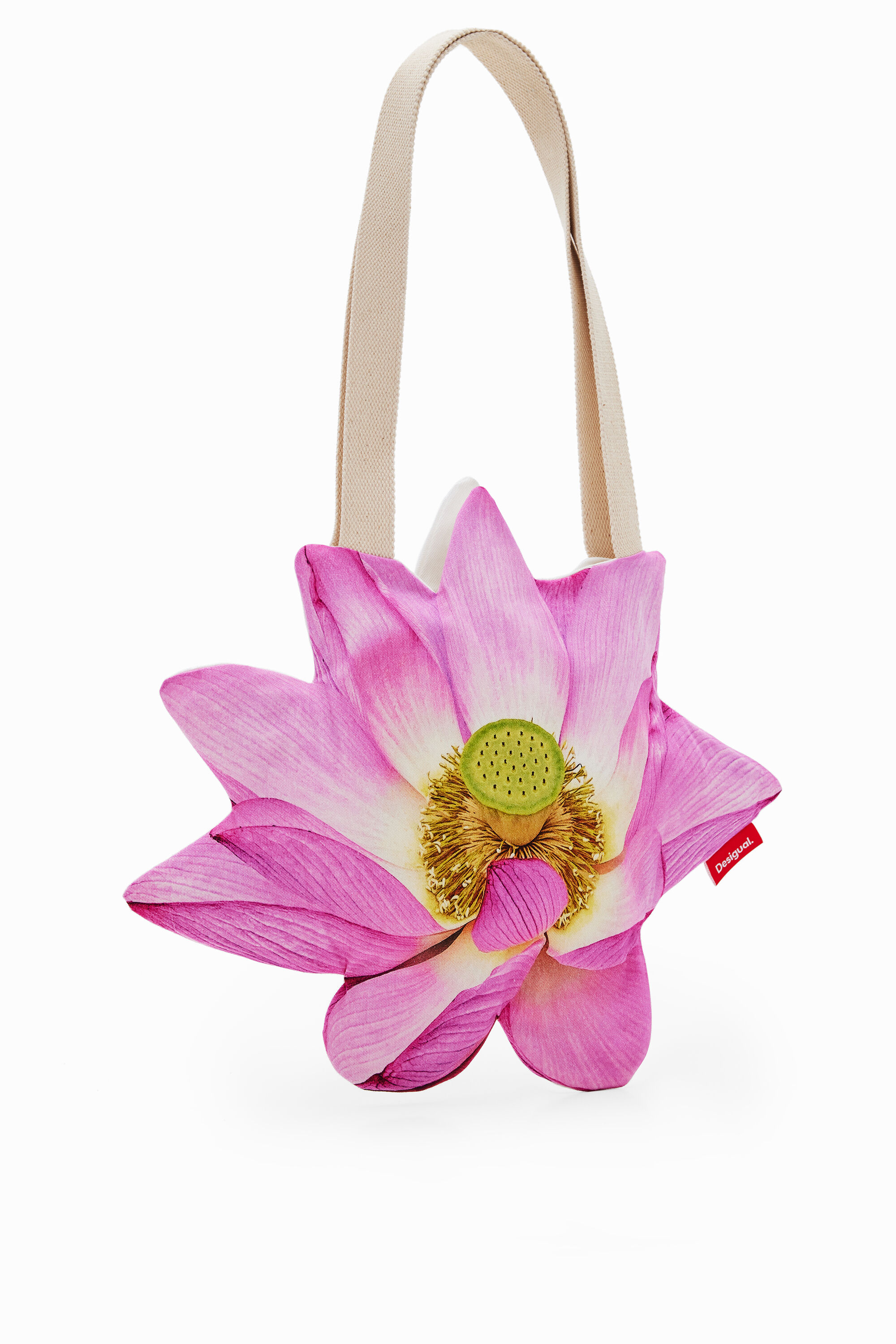 Desigual Tyler McGillivary water lily tote bag