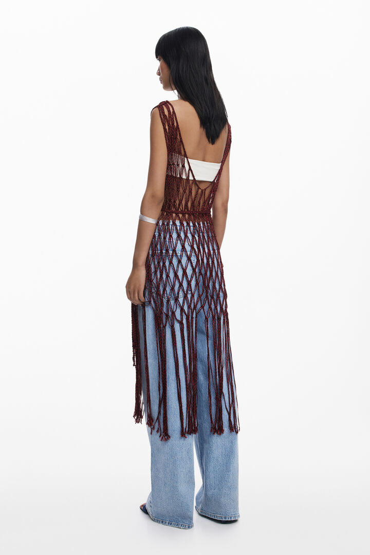 Wrap dress red | Desigual