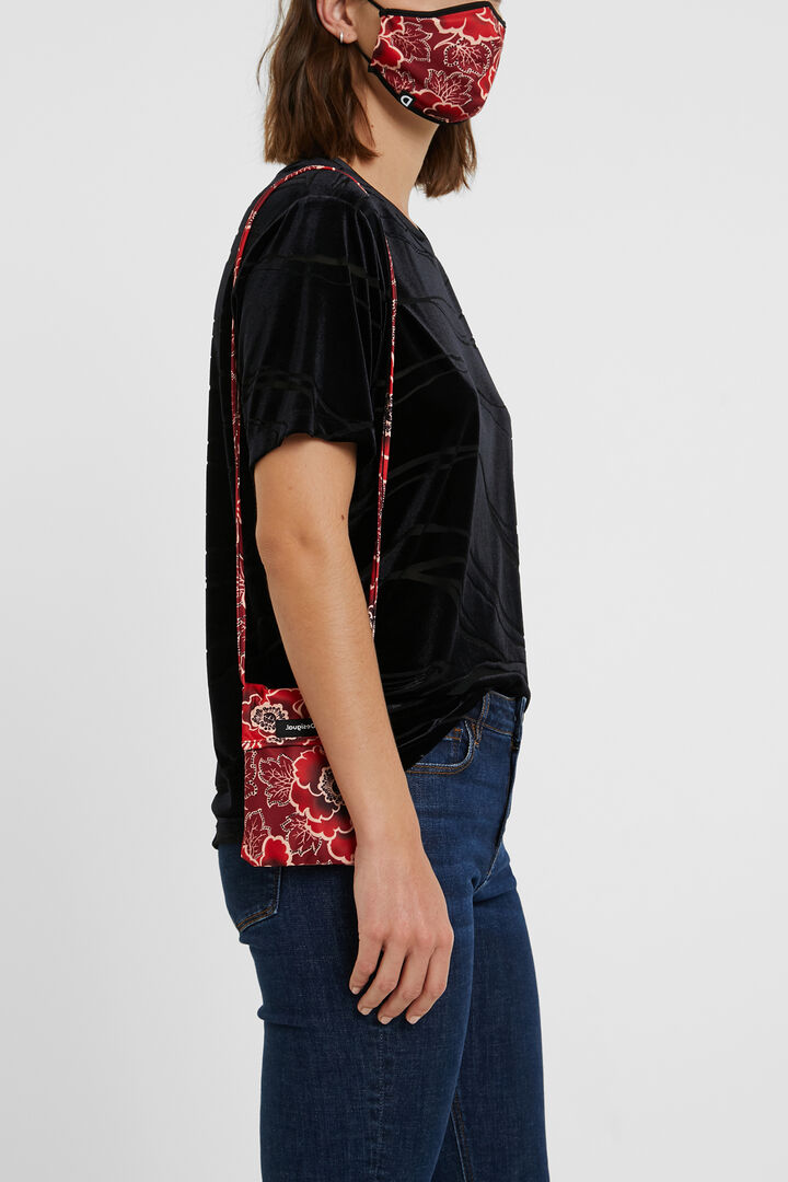 Mascarilla flores + funda | Desigual