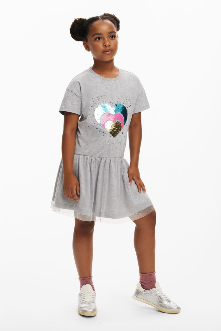 Short heart dress