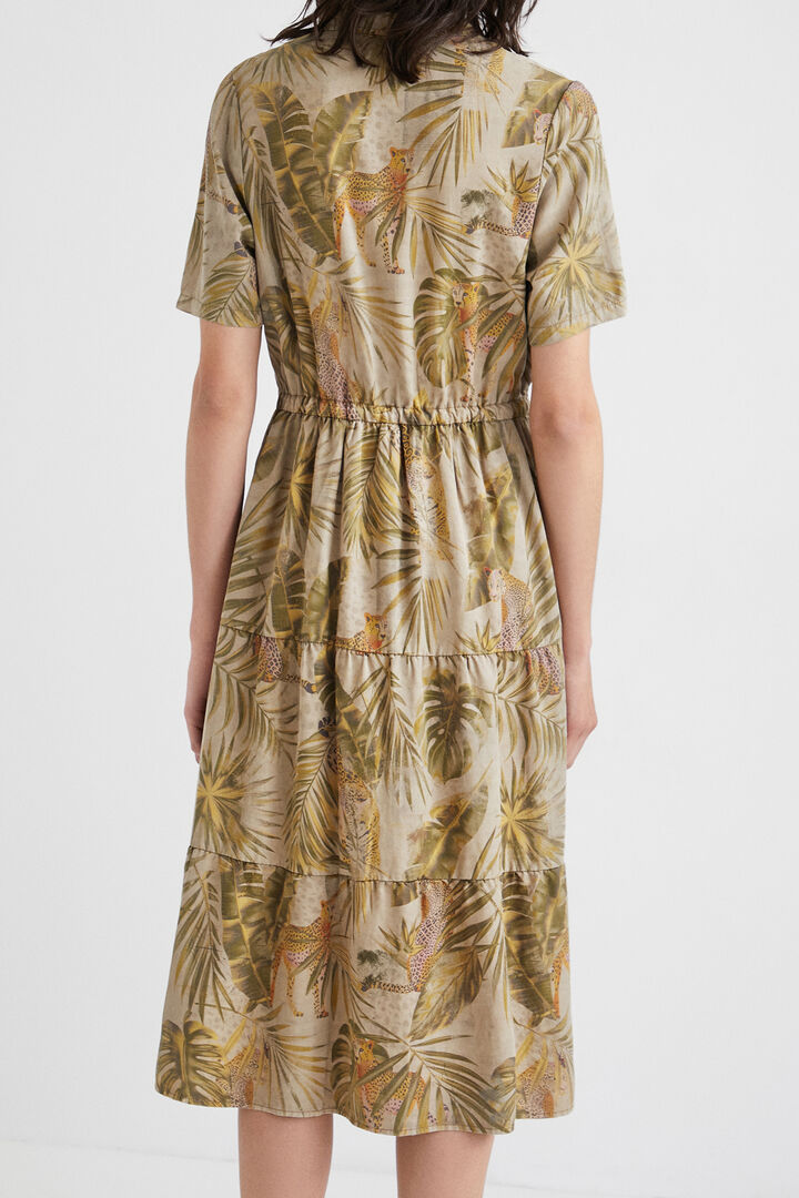 Vestido Tencel ™ camoflower | Desigual
