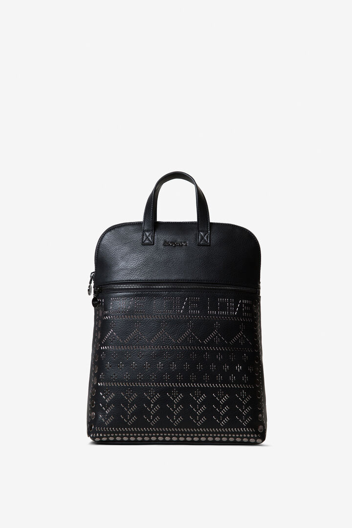 Backpack with metal rivets | Desigual