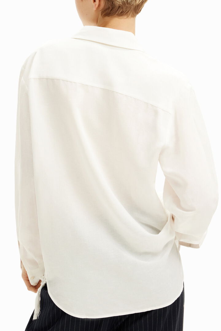 Chemise oversize macramé | Desigual